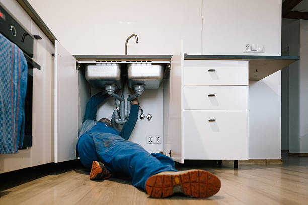 Professional Leak Detection technician working in Weston, WI